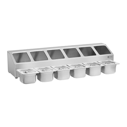 Royal Catering Display rack for 6x GN 1/6 containers + lid containers – image 2