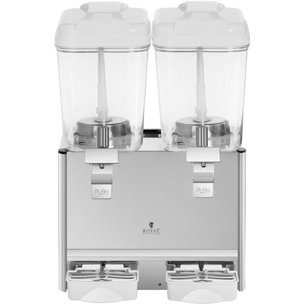 Royal Catering Dispenser cooler for double juice drinks 2x 18L – image 4