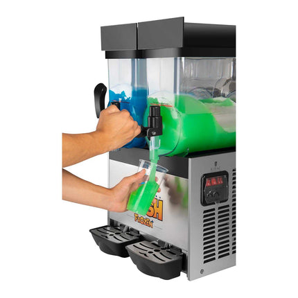 Royal Catering Granitor dispenser slush drink machine double granny 2x 15L – image 4