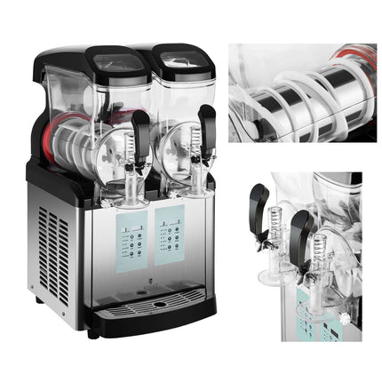 Granitor dozators dzērienu ierīce slush granite double 2x 6L 