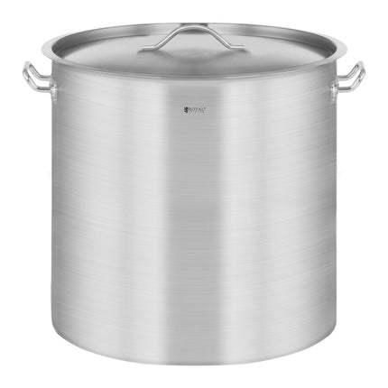 Royal Catering Cup with steel lid stainless steel for induction cooker 36 L – image 2