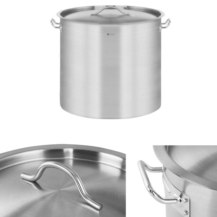 Royal Catering Cup with stainless steel lid for induction cooker 32 L – image 5