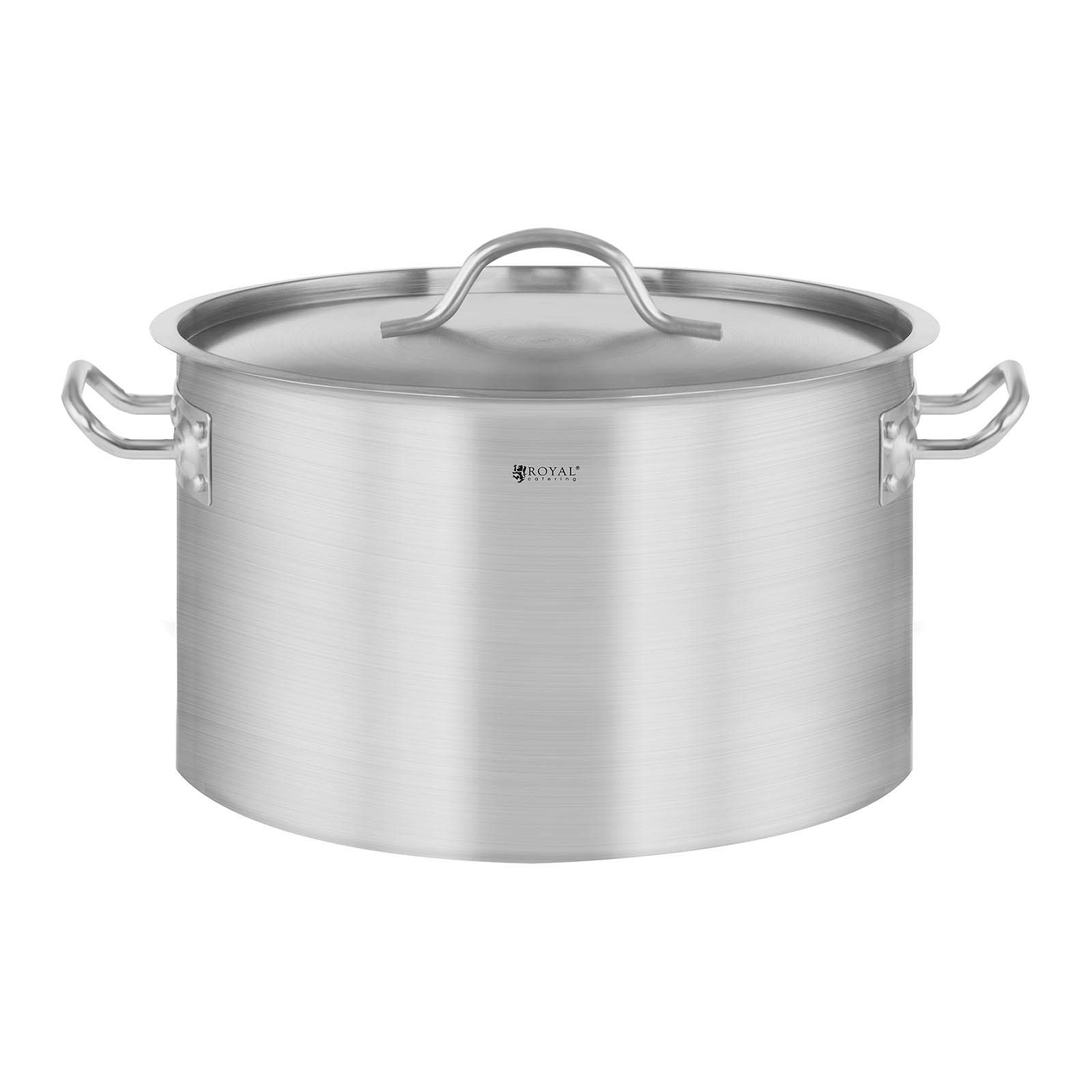 Royal Catering Catering pot with lid, stainless steel, for induction cooker, 14 L – image 2