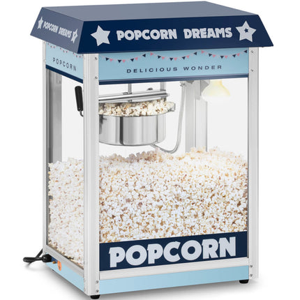 Royal Catering Machine automatic machine popcorn retro TEFLON 1600 W 5-6 kg/h - blue – image 2