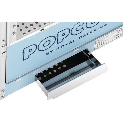 Royal Catering Machine automatic machine popcorn retro TEFLON 1600 W 5-6 kg/h - blue – image 8