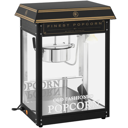 Royal Catering Machine automatic fired popcorn retro TEFLON 1600 W 5-6 kg/h - black and gold – image 10