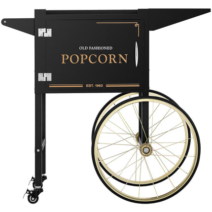 Royal Catering Base cart for popcorn machine with retro cabinet 51 x 37 cm - black and gold – image 6