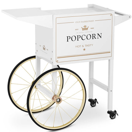 Royal Catering Base cart for popcorn machine with retro cabinet 51 x 37 cm - black and gold – image 8