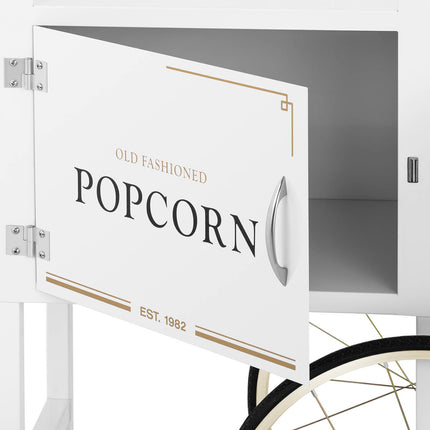 Royal Catering Base cart for popcorn machine with retro cabinet 51 x 37 cm - black and gold – image 9