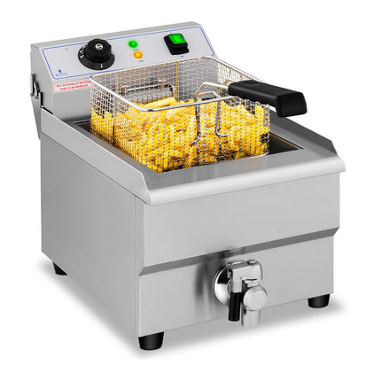 Royal Catering Electric gastronomy set fryer with tap 230 V 3500W 16 L – image 2