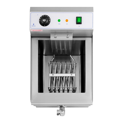 Royal Catering Electric gastronomy set fryer with tap 230 V 3500W 16 L – image 6