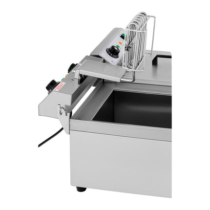 Royal Catering Double electric gastronomy fryer with 230 V 2 x 3200W 2 x 13 L – image 4