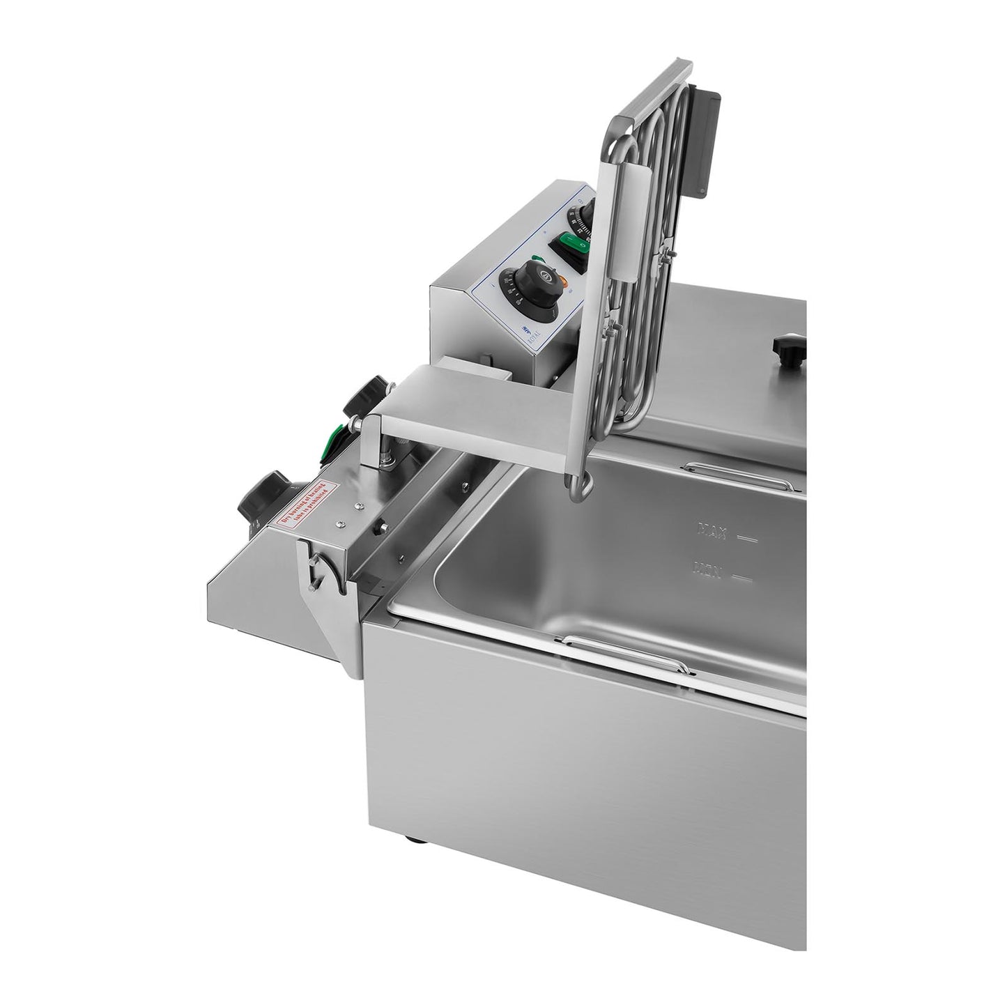 Royal Catering Electric catering fryer TIMER 230 V 2 x 3200W 2 x 10 L – image 5