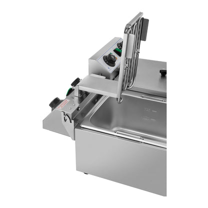 Royal Catering Electric catering fryer TIMER 230 V 2 x 3200W 2 x 10 L – image 5
