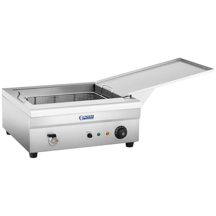 Royal Catering Fryer for fish doughnuts with drain shelf 3200W 230V 14L – image 3