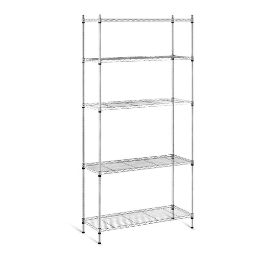 Royal Catering rack wire-cut transparent color gray 180x90x35cm to 150kg