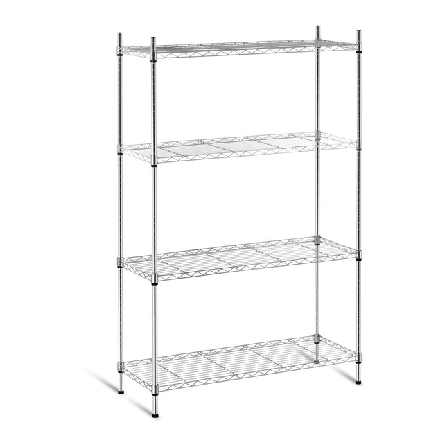 Royal Catering Storage rack wire chrome plated with 137x90x35cm to 120kg