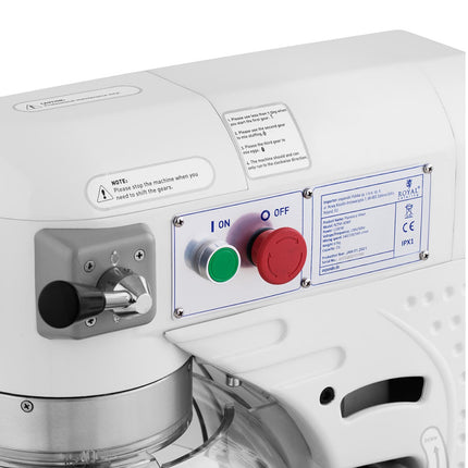 Royal Catering Spiral planetary mixer with lowerable bowl, 30 l, 1100 W – image 3