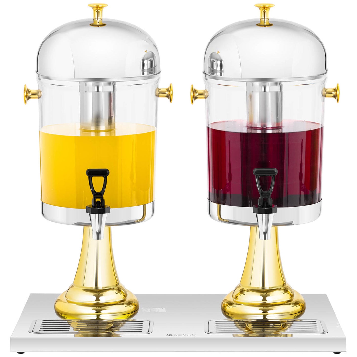 Royal Catering Cooling buffet dispenser for juices and drinks, double, 2 x 8 l – image 4