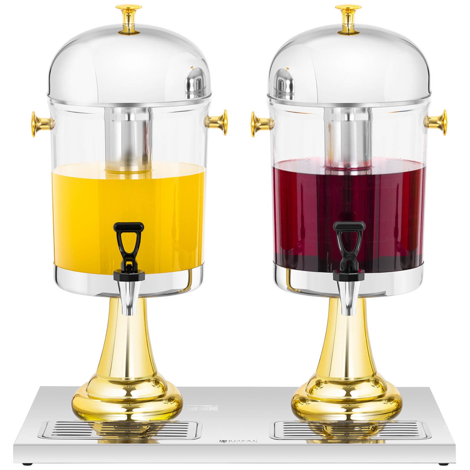 Royal Catering Cooling buffet dispenser for juices and drinks, double, 2 x 8 l – image 4