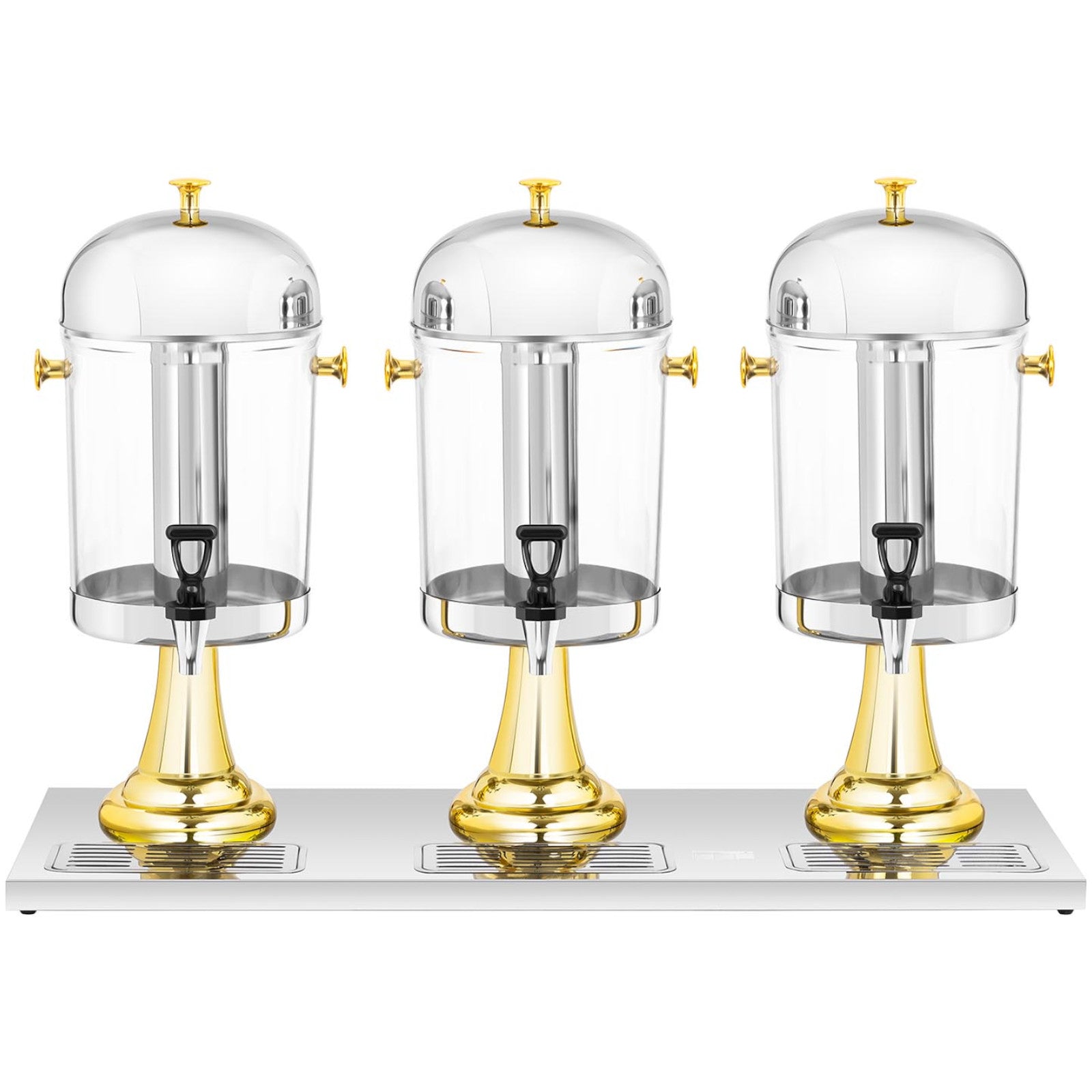 Royal Catering Cooling buffet dispenser for juices and drinks, triple, 3 x 8 l – image 5