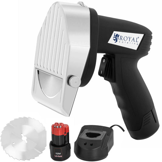Royal Catering Knife for kebabs electric wireless wed 100 mm 3000 rpm 80 W