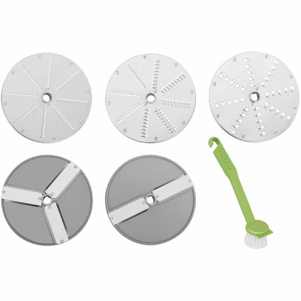 Royal Catering Electric slicer for vegetables, fruits, dia. 205 mm 5 DISCS 750 W – image 4