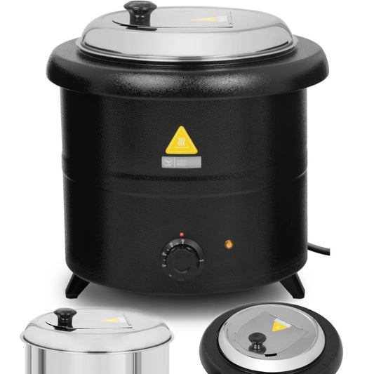 Royal Catering Boiler thermos electric pot for soup 13 l 600 W black