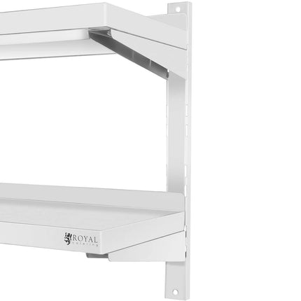 Royal Catering Wall shelf hanging dining double with STAL 60 x 30 cm adjustment – image 4