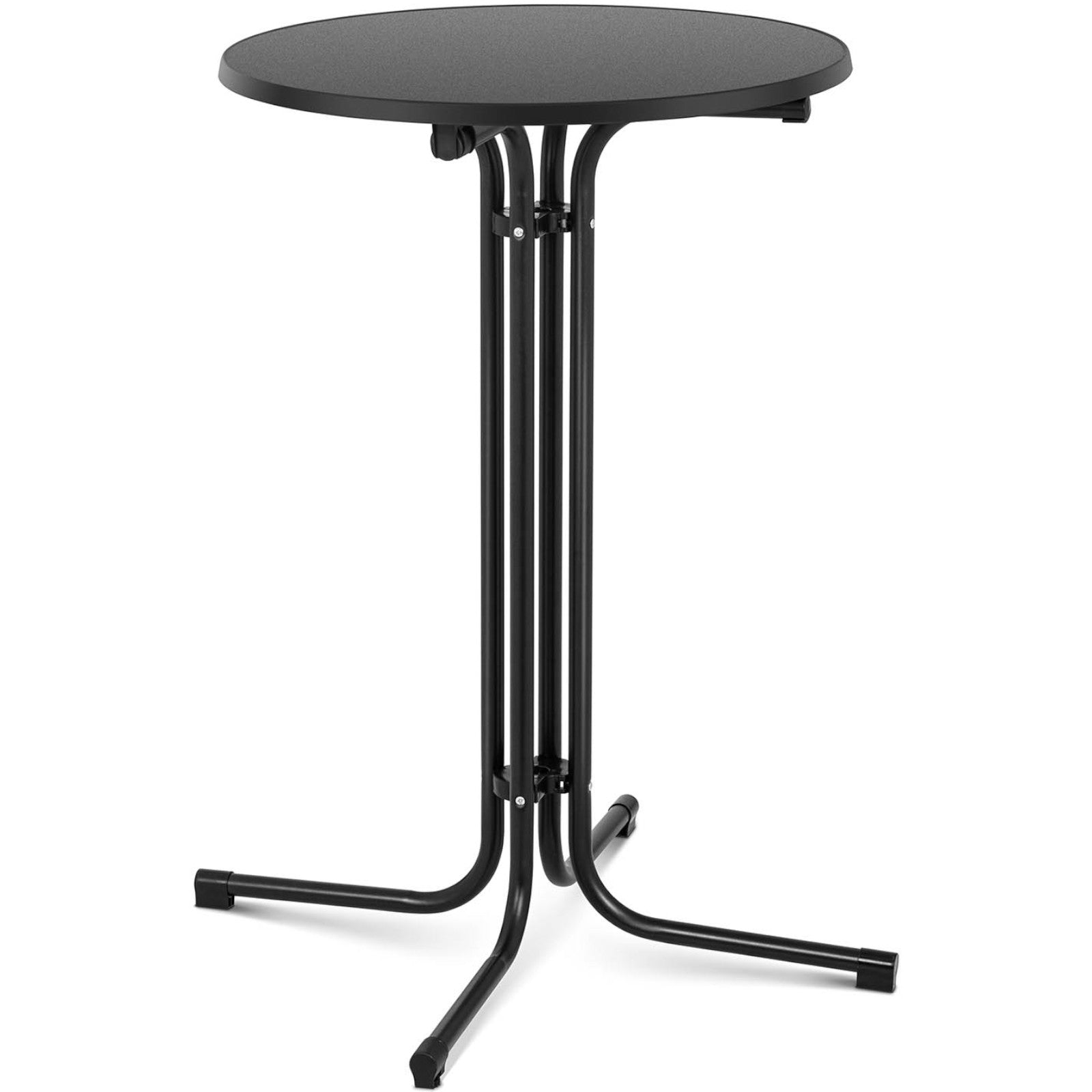 Royal Catering Table, round, high, foldable bar table, dia. 70 cm high 110 cm black – image 2