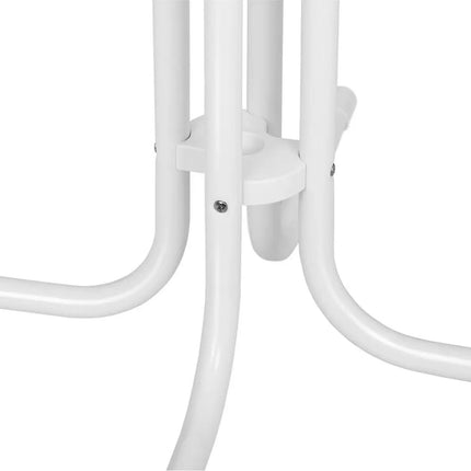 Royal Catering Table, round, high, foldable bar table, dia. 80 cm high 110 cm white – image 5