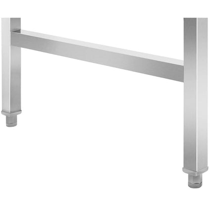 Royal Catering Table made of stainless steel folding 120 x 60 cm – image 4