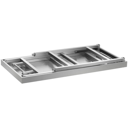 Royal Catering Table made of stainless steel folding 120 x 60 cm – image 6