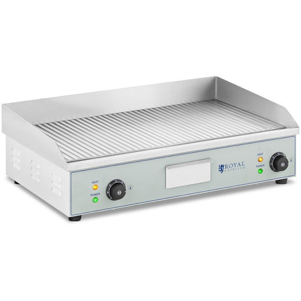 Royal Catering Grilled electric grill plate double-fitted 400 x 730 mm 2 x 2000 W – image 2