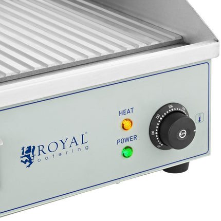 Royal Catering Grilled electric grill plate double-fitted 400 x 730 mm 2 x 2000 W – image 3