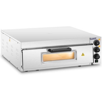 Royal Catering Single chamber pizza stove with glass 1 pizza 60 cm 230 V 3000 W – image 2