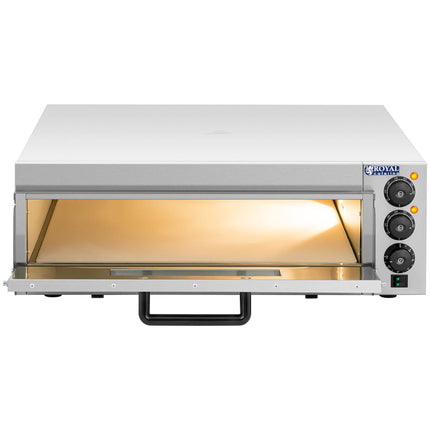 Royal Catering Single chamber pizza stove with glass 1 pizza 60 cm 230 V 3000 W – image 7