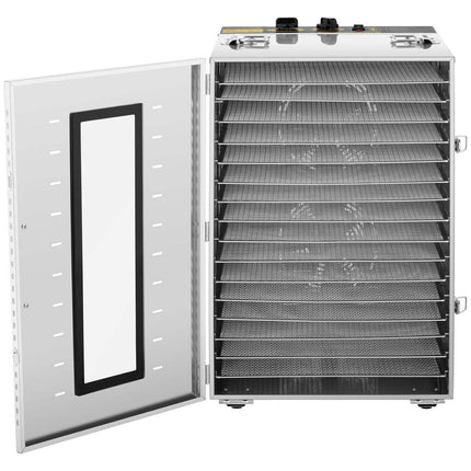 Royal Catering Industrial food dryer for herbs, fruit, and mushrooms, 16 grates, 1500 W – image 4