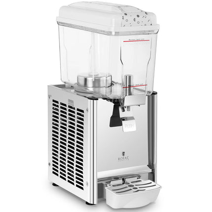 Royal Catering Cooling dispenser for drinks, juices, cocktails with a stirrer, 12 l – image 2