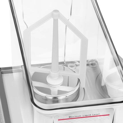 Royal Catering Cooling dispenser for drinks, juices, cocktails with a stirrer, 12 l – image 3