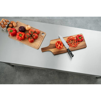 Royal Catering Table, central steel worktop, 2 shelves, 180 x 60 cm – image 9