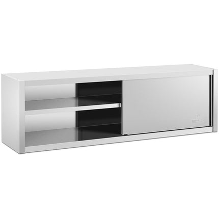 Royal Catering Wall dining cabinet with sliding door STAL 200 x 45 x 60 cm – image 2