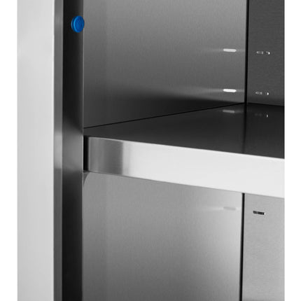 Royal Catering Wall dining cabinet with sliding door STAL 200 x 45 x 60 cm – image 4