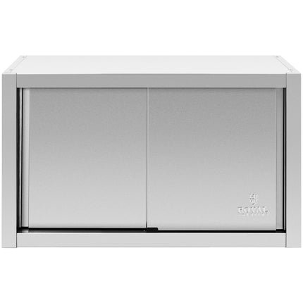 Royal Catering Catering wall cabinet with sliding doors, STEEL, 100 x 45 x 60 cm – image 5