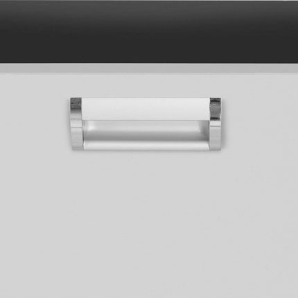 Royal Catering Central worktop table with sliding door cabinet and 3 drawers 200 x 60 x 85 cm – image 4