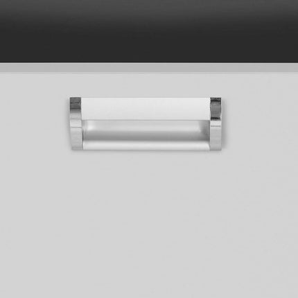 Royal Catering Central worktop table with sliding door cabinet and 3 drawers 200 x 60 x 85 cm – image 10