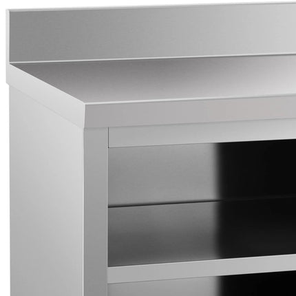 Royal Catering Table, wall-mounted worktop with cabinet and sliding door edge, 150 x 70 cm – image 5