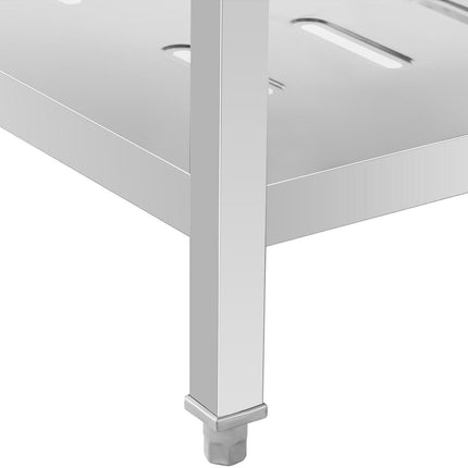 Royal Catering Sink one-chamber dining pool with shelf and a right-row 140 x 70 x 94.5 cm – image 5