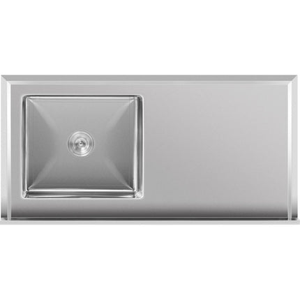 Royal Catering Sink one-chamber dining pool with shelf and a right-row front 120 x 60 x 94.5 cm – image 4