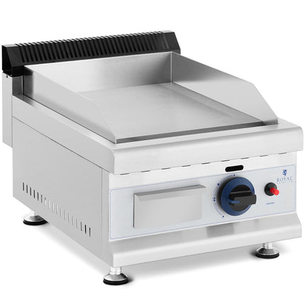 Royal Catering Smooth adjustable gas grill for Propane-Butane gas 0.03 bar 35 x 40 cm 3000 W – image 2